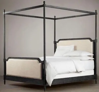 Restoration Hardware  French Panel Canopy Bed W/footboard • $3300