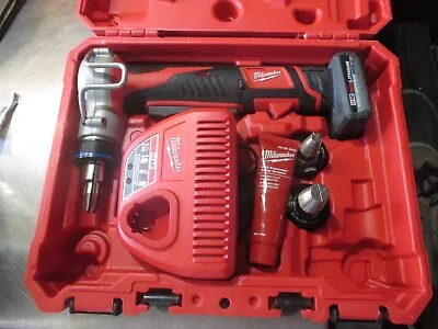 Milwaukee 2474-22 Cordless PEX Expansion Tool Kit M12 Plumbing Pipe 5.0 Battery • $474.95