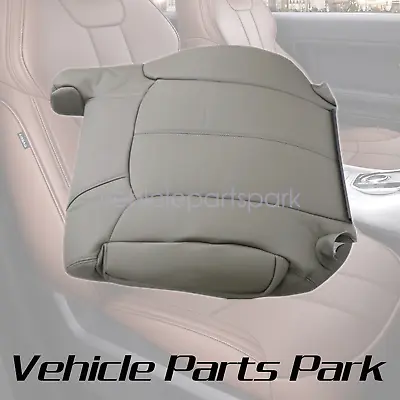 Fits 1999-2002 Chevy Silverado Tahoe Suburban Driver Lean Back Seat Cover Gray • $49.29