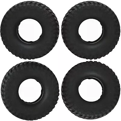 4pcs Soft Rubber Wheel Tyres Tires For 1/24 AX24 SCX24 FCX24 TRX4M 1/18  RC Car • $9.99