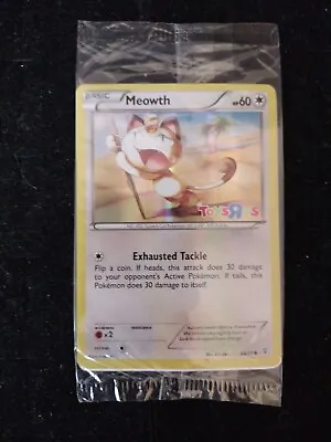 $12 • Buy SEALED Meowth - 53/83 - Toys R Us Holo Promo Pokemon Card 