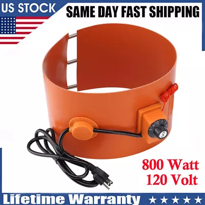 New Metal Drum Heater Insulated Heater Band 800 Watt 120 Volt For 5 Gallon Drums • $53.99