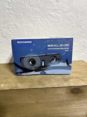 Rocware Webcam RC-08 Mini All-In-One Autofocus Soundbar Wideview Privacy Cover • $20