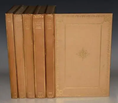 The Holy Bible Reprinted According To Authorised Version 5 Vols Vellum Ltd 1925 • $328.24