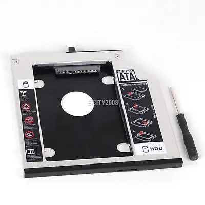 2nd Hard Drive HD HDD SSD Caddy For Lenovo T400 T400s T410si T410i T420s T420si • $6.72