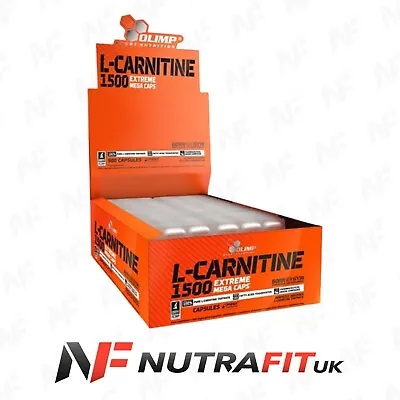 OLIMP L-CARNITINE 1500 EXTREME Fat Burner Weight Loss Diet Loose Blister 30 Caps • £8.49