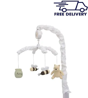 $54.59 • Buy Disney Classic Pooh Ivory, Sage, Butter Musical Mobile, Infant Nursery, Unisex