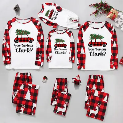 Family Christmas Pajamas  You Serious Clark  MENS WOMENS YOUTH BABY • $14