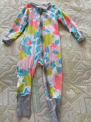 Bonds Zip Wondersuit With Long Sleeves  Size 0 For  6-12 Months • $5