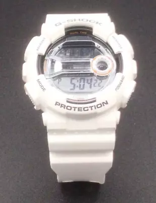 CASIO G-SHOCK 3400 GD-110 White 20 Bar Reverse LCD Digital Mens Watch Free Ship • $68.88