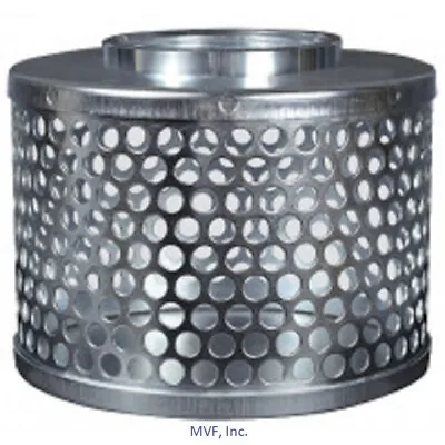 Strainer Round Hole 1-1/2  Female NPT 304 Stainless Steel Suction Hose RHSS20B • $34.29