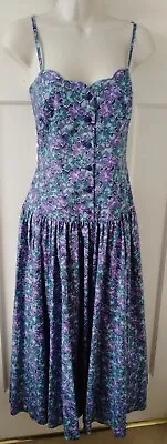 Laura Ashley Vintage Rare 80s NWT Sundress Size 14 • $37.29