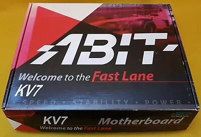 £10 • Buy ABIT KV7 Motherboard Socket A/462 AMD -- EMPTY BOX ONLY!