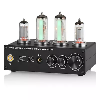 HIFI Tube Phono Stage Preamp For MM/MC 6E2 Level Meter Stereo Audio Preamplifier • $129.99