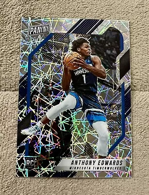 2021 Panini VIP Anthony Edwards Rookie Laser Prizm RC 🔥 Minnesota Timberwolves • $80