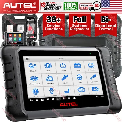 Autel MaxiCOM MK808 Bidirectional Car Diagnostic Scanner Tool Key Coding TPMS US • $449