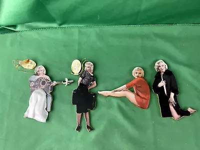 (LOT OF 4) The Glamorous Miss Monroe Ornaments • $39.99