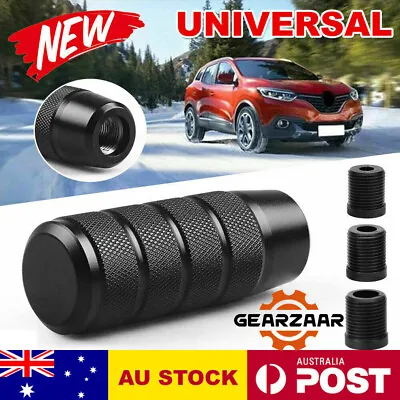 $17.49 • Buy Universal On-slip AluminiumAlloy Gear Stick Shift Knob Shifter Lever Head Black