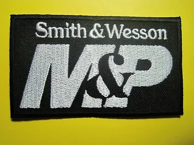 SMITH & WESSON M&P PATCH FOR VEST SHIRT JACKET HAT GUN CASE. IRON Or SEW ON • $5