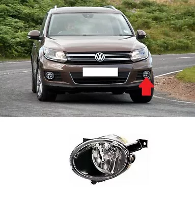 £26.58 • Buy New Foglight Lamp With Corner Light Function Left Vw Tiguan 11-16, Touareg 10-14