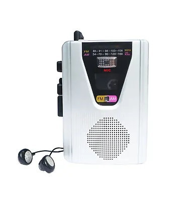 Class Portable Walkman Cassette Radio Player Recorder With Built In Speaker C2 • £27.99