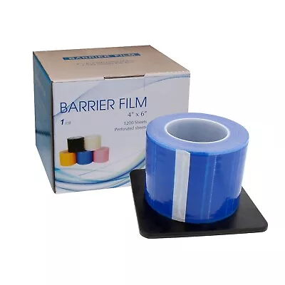 Blue Barrier Film Plastic Sheets Tape For Dental Tattoo Medical Adhesive Roll • $20.62