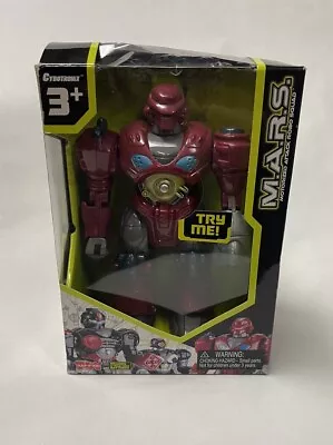 Cybotronik M.a.r.s. Motorized Attack Robo Squad Walking Robot Red Revo Nib • $4.99