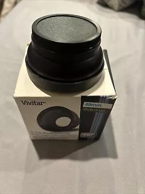 Vivitar 0.43x Wide Angle Lens With Macro For Any 49mm • $12.98