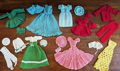 Vintage Handmade Crocheted Barbie Clothing • $30