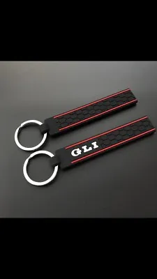 VW Jetta GLI Keychain GolfGTI Rabbit Black • $11.99