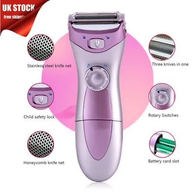 Mini Electric Lady Women Shaver Hair Arm Leg Bikini Face Remover Razor Trimmer • £11.98