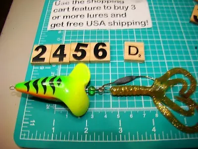 V2456 D Mister Twister Top Prop Topwater Fishing Lure • $14.95