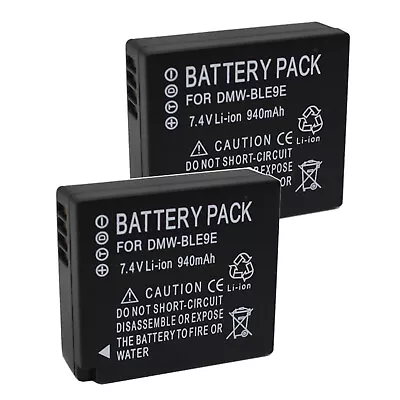 2024 New Battery For Panasonic DMW-BLG10E DMW-BLE9E Lumix DC-TZ90 DMC-GX7 GX85 • $17.66