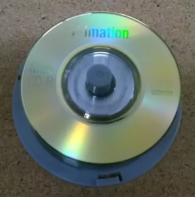 Imation Pocket Mini CD-R Blank Recordable 210MB Discs X20 On Spindle • £9.99