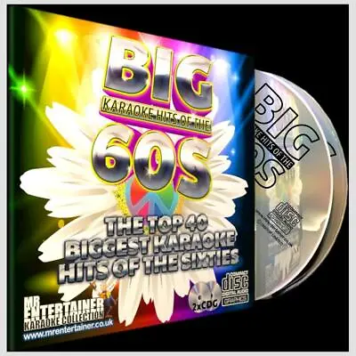£12.95 • Buy Mr Entertainer Big Karaoke Hits Of The 60s - 40 Tracks / 2 CD+G/CDG Discs Set