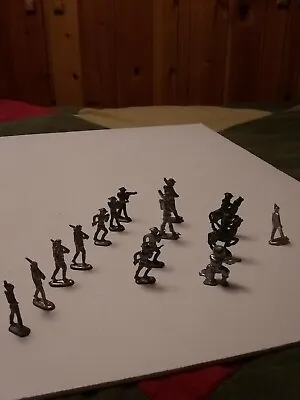 Lot Of 15 Miniature Lead Soldiers  • $29.99