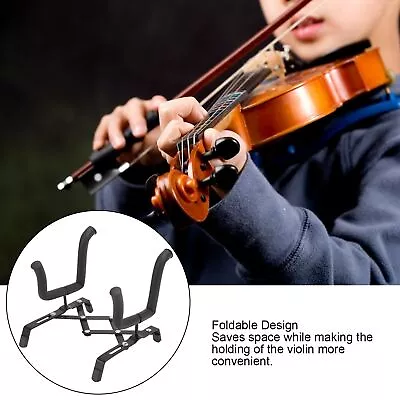 Foldable Violin Stand Portable Rack Holder Holding Rack Instrument Accessory BOO • $17.26