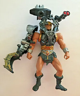 2001 MATTEL MASTERS OF THE UNIVERSE MOTU 200x HE-MAN BATTLE ARMOR 6  • $24.95