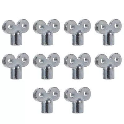 10 Zinc Alloy Radiator Keys Heater Bleed Wrench Plumbing Bleeder Vent Tool-LJ • £6.78