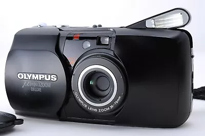 [NEAR MINT] Olympus μ Mju Zoom Deluxe 35mm Point & Shoot Film Camera From Japan • $92.99