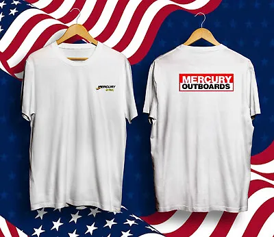 New Mercury Racing's Outboard Logo T Shirt 2side Shipp From USA • $19.99