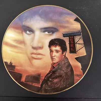 Elvis Presley  Heartbreak Hotel  Collector Plate Delphi Bradford Exchange • $5