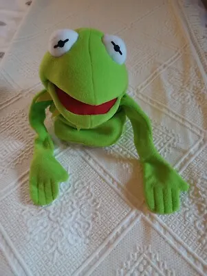 Kermit The Frog Plush Hand Sock Puppet Sesame Street Muppets New Condition 26cm  • £8.85