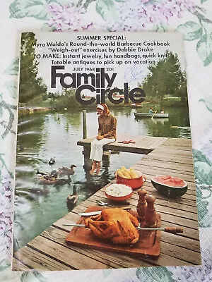 Vintage Family Circle Magazine July 1968 Mitzi Gaynor Ad • $10