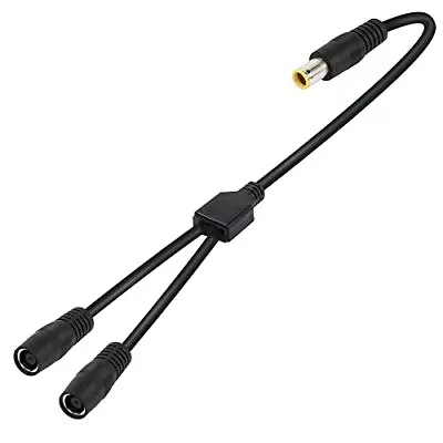 DC7909 Y Splitter Adapter Cable 14AWG DC 8mm 1 Male To 2 Female Power Cord • $16.65