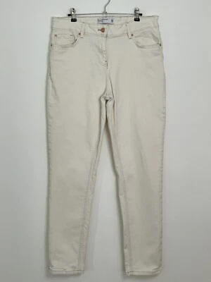 £10.99 • Buy Next Womens Jeans - Natural - Relaxed Skinny Mid Rise - 16 Long - Stretch
