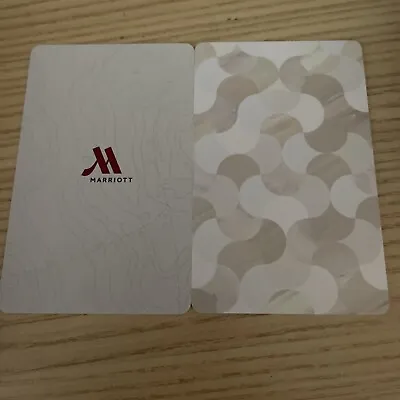 Marriott Hotels Room Key Card Golden Back • $2.75
