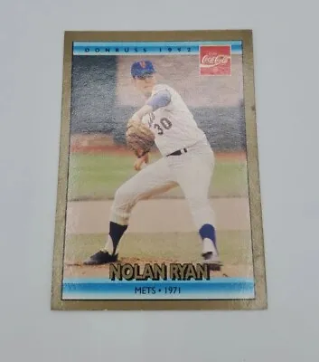 $2 • Buy 1992 Donruss Coca-Cola Nolan Ryan #5 Nolan Ryan - Card