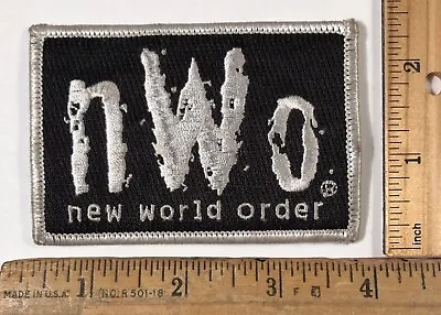 Vintage 1998 NWO New World Order Wrestling Patch Hulk Hogan Kevin Nash WWF WCW • $8.25