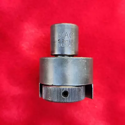 Vintage MAC Tools SR-19 Stud Remover With 3/4  & 1/2  Thru Holes. 1/2  Dr - Used • $36